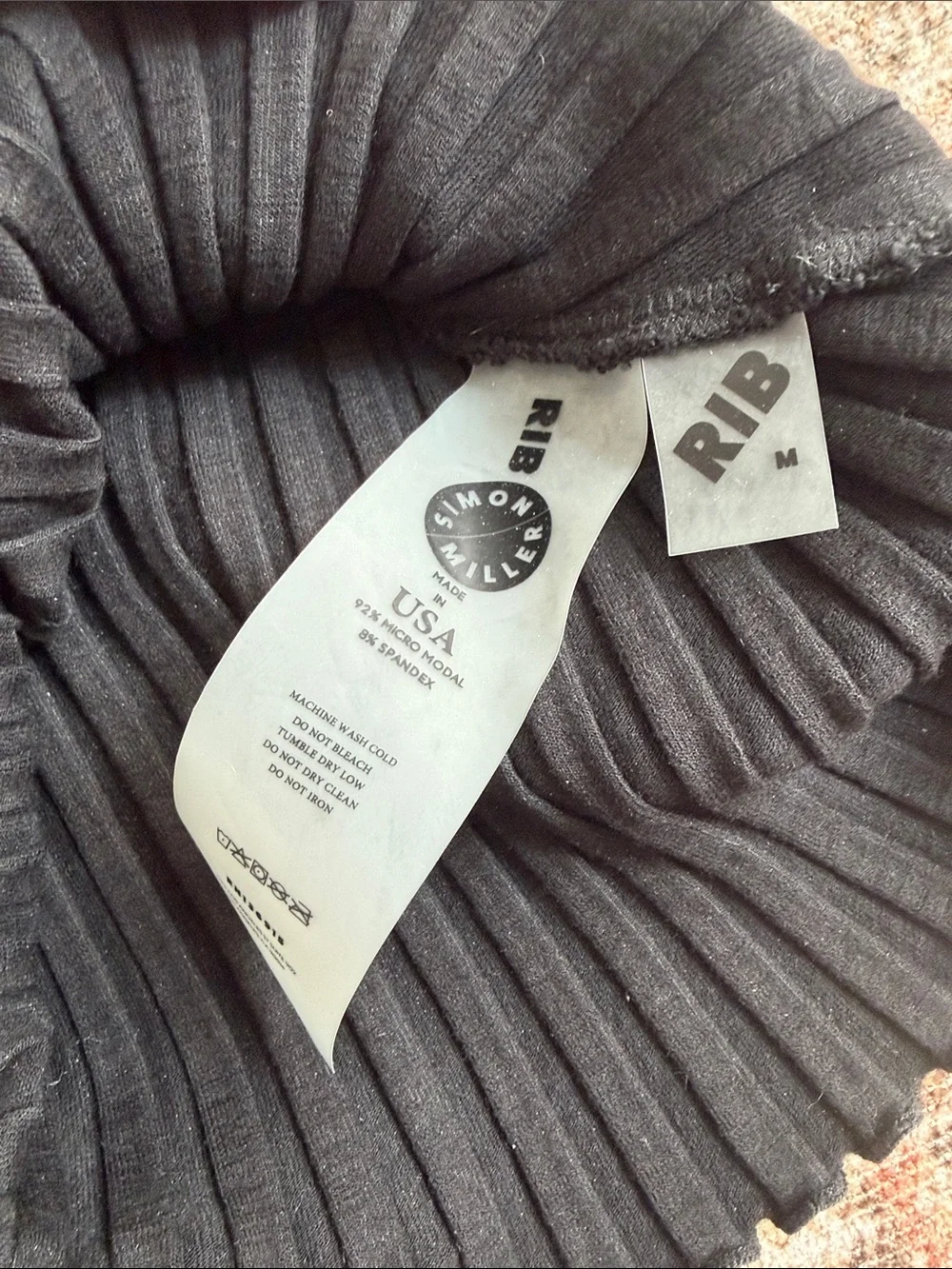 Simon Miller Ribbed Halter Top